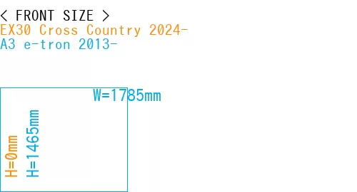 #EX30 Cross Country 2024- + A3 e-tron 2013-